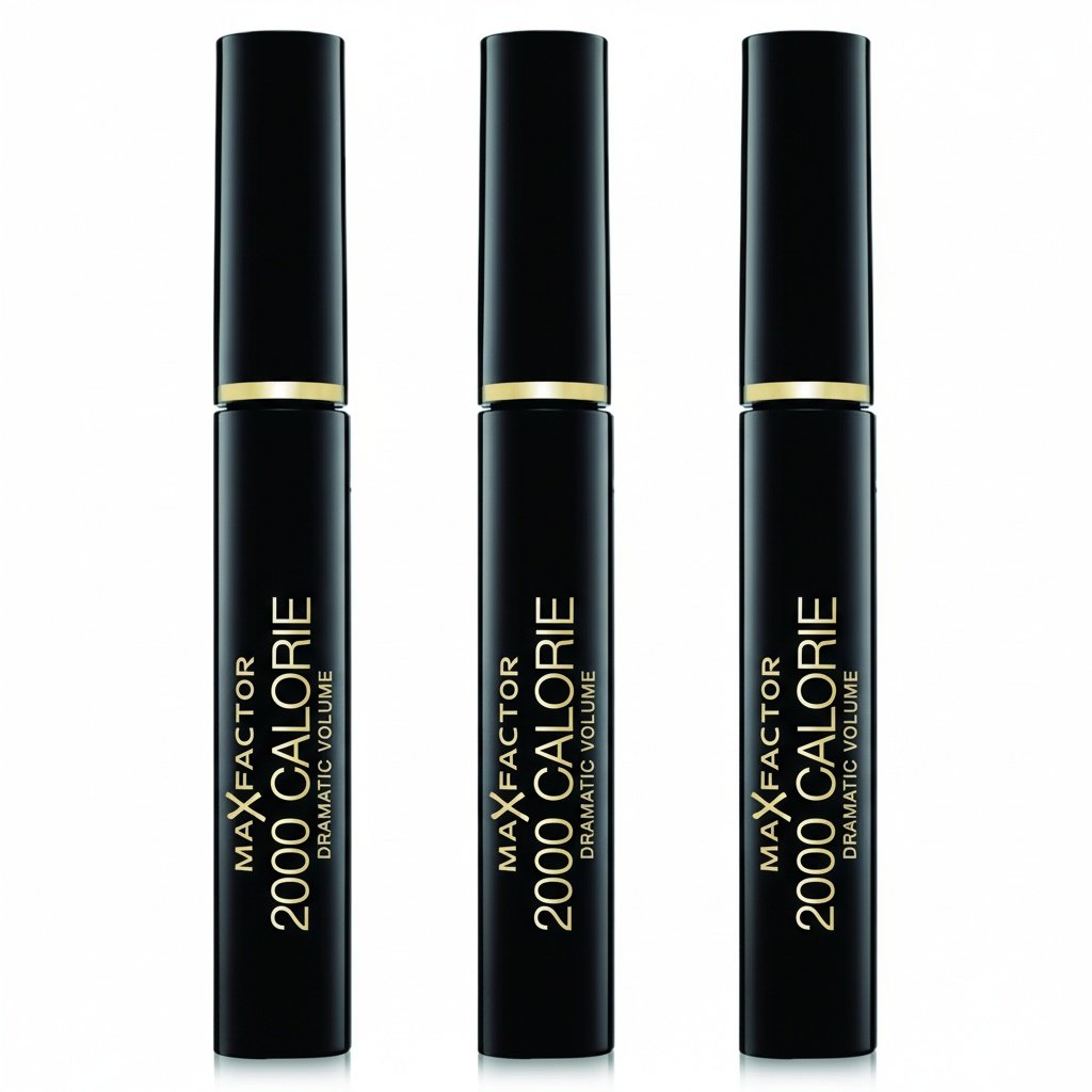 3-pack Max Factor Calorie Mascara 2000 Black 9ml